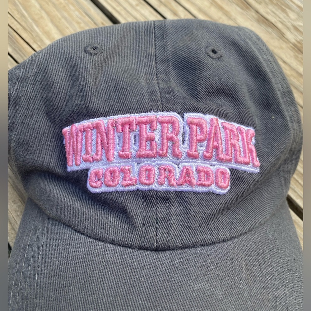 Winter Park Colorado adjustable hat - Picture 5 of 5